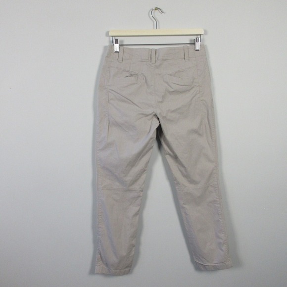Arc'teryx Straight Leg Pants Women 6 Grey Cotton Blend Hiking Outdoor Casual 280 - Picture 2 of 13